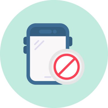 - Telefon. Web simgesi basit illüstrasyon