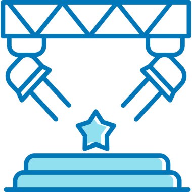 Ödül. Web simgesi basit illüstrasyon