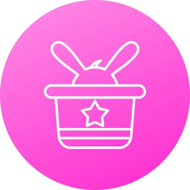 Bir kaktüs simgesinin vektör çizimi