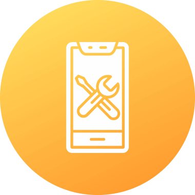 cep telefonu ikonu vektör illüstrasyonu