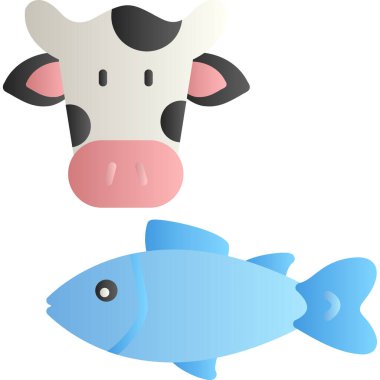 Sevimli çizgi film hayvanlarının çizimi