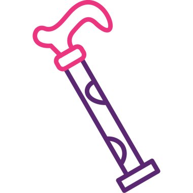 Balta vektör simgesi. Taslak vektör simgesi. Beyaz arka planda. vektör