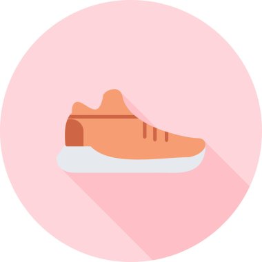 Spor ayakkabılarının vektör çizimi