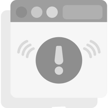 Alarm alarm simgesi düz biçimli @ info