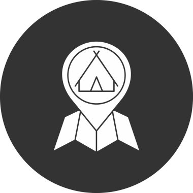 Bir insan simgesinin vektör illüstrasyonu