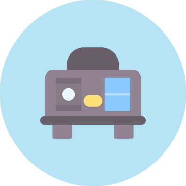 Rozet için iş yönetimi dairesi simgesi