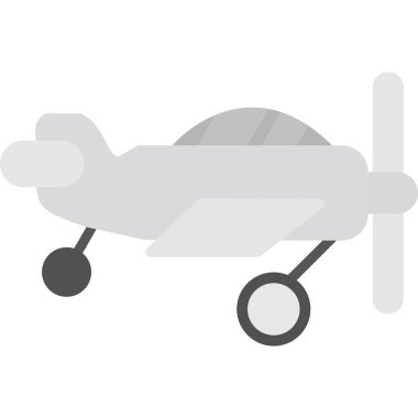 Düz stil uçak simgesi