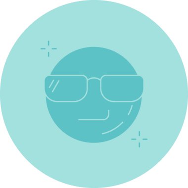 Modern simgenin vektör illüstrasyonu