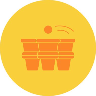 Sepet. Web simgesi basit illüstrasyon