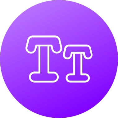 Modern bir simgenin vektör illüstrasyonu