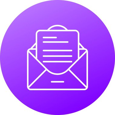 e- posta iletisi simgesi, modern tasarım, backgroun