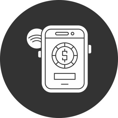 telefon simgesi, vektör illüstrasyonu