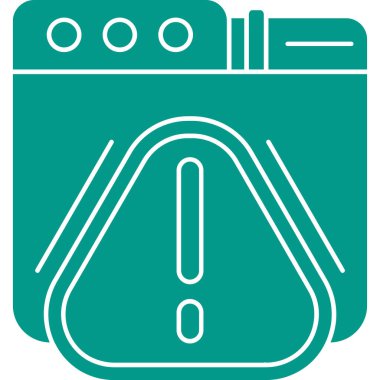 Modern bir simgenin vektör illüstrasyonu