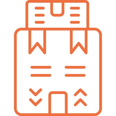 Kitap. Web simgesi basit illüstrasyon