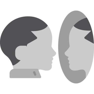 Bir çift erkek simgesi vektör illüstrasyonu.