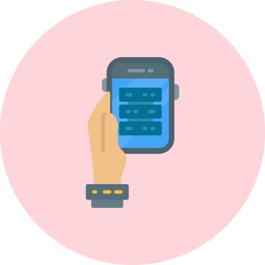 cep telefonu vektör simgesi