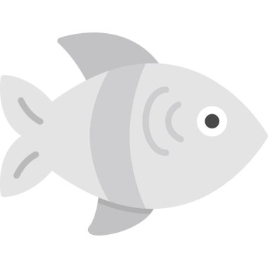 sea fish vector icon
