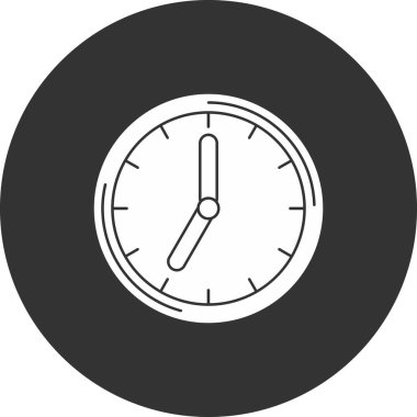 Çalar saat simgesi. Çalar saat vektör simgesi beyaz arka plan üzerinde izole web tasarımı için basit örnek