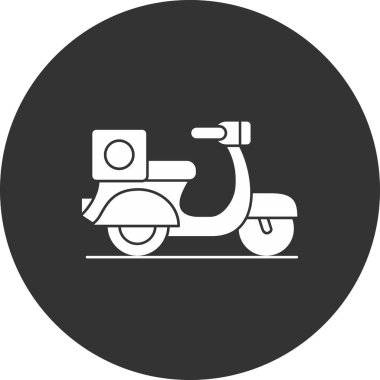 motosiklet vektör resimleme