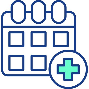 Tıbbi ve sağlık ikonu. vektör illüstrasyonu