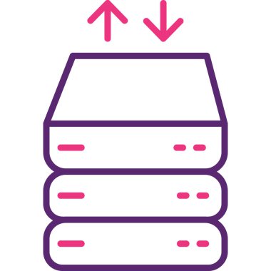 Veri merkezi. Basit resimleme