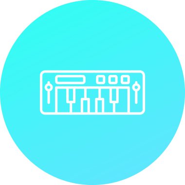 Eşsiz elektronik aygıt vektör simgesi