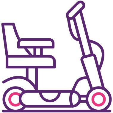 Modern bir simgenin vektör illüstrasyonu