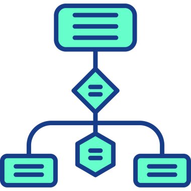 ağ paylaşım simgesi çizimi