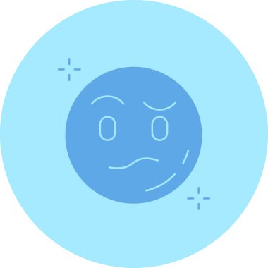 emoji. Web simgesi basit illüstrasyon