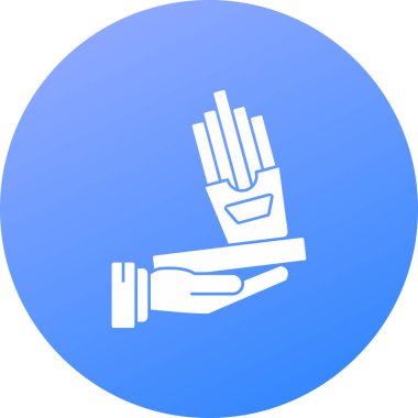 vektör elleri simge illüstrasyonu