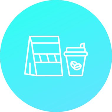 Gıda simgesinin vektör illüstrasyonu