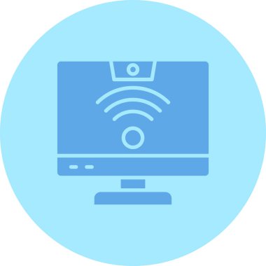 İnternet web simgesi basit tasarım