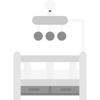 taşıyıcı düz vektör simgesi