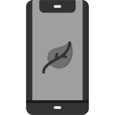 Telefon simgesi vektör illüstrasyonu