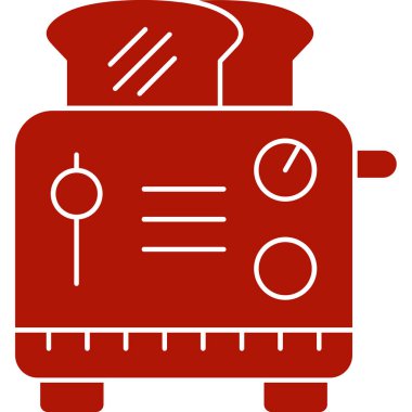 Mutfak. Web simgesi basit illüstrasyon