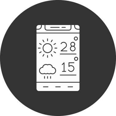 Kişisel ve ticari kullanım için vektör hava durumu simgesi...