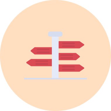 Bir simgenin vektör illüstrasyonu