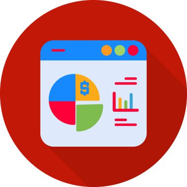 Veri analizi vektör illüstrasyonu