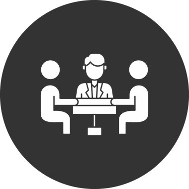 iş ekibi simgesi, vektör illüstrasyonu