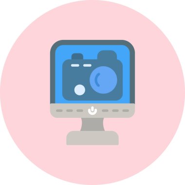 Web kamera vektör simgesi