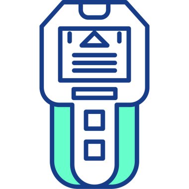 Akıllı saat. Basit resimleme