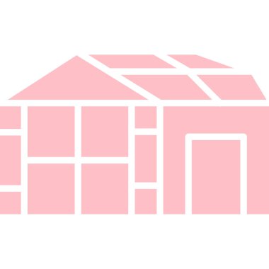 ev simgesi, vektör illüstrasyonu