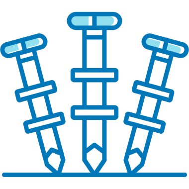 Modern b 'nin vektör illüstrasyonu tıbbi simgeden yoksun