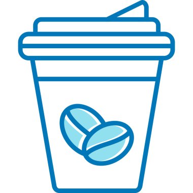 Kahve fincanı. Basit tasarım