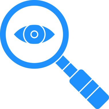 Arama simgesi vektör illüstrasyonu