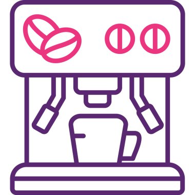 robot. Web simgesi basit illüstrasyon