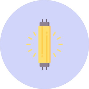 Lamba. Web simgesi basit illüstrasyon