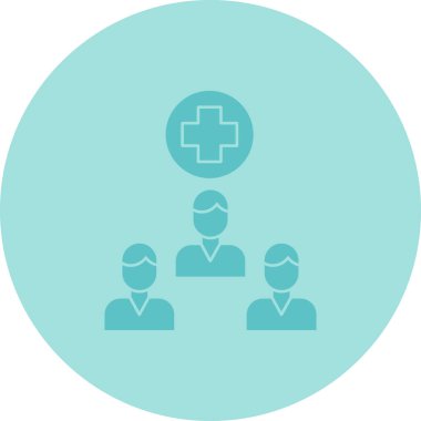 İnsan simgesinin vektör illüstrasyonu