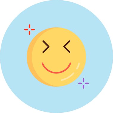 emoji yüz simgesi simgesi - özet biçimi