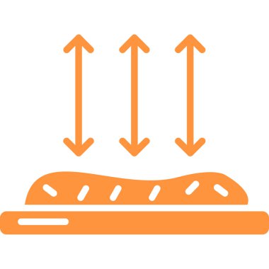 Fırın ekmek vektör simgesi